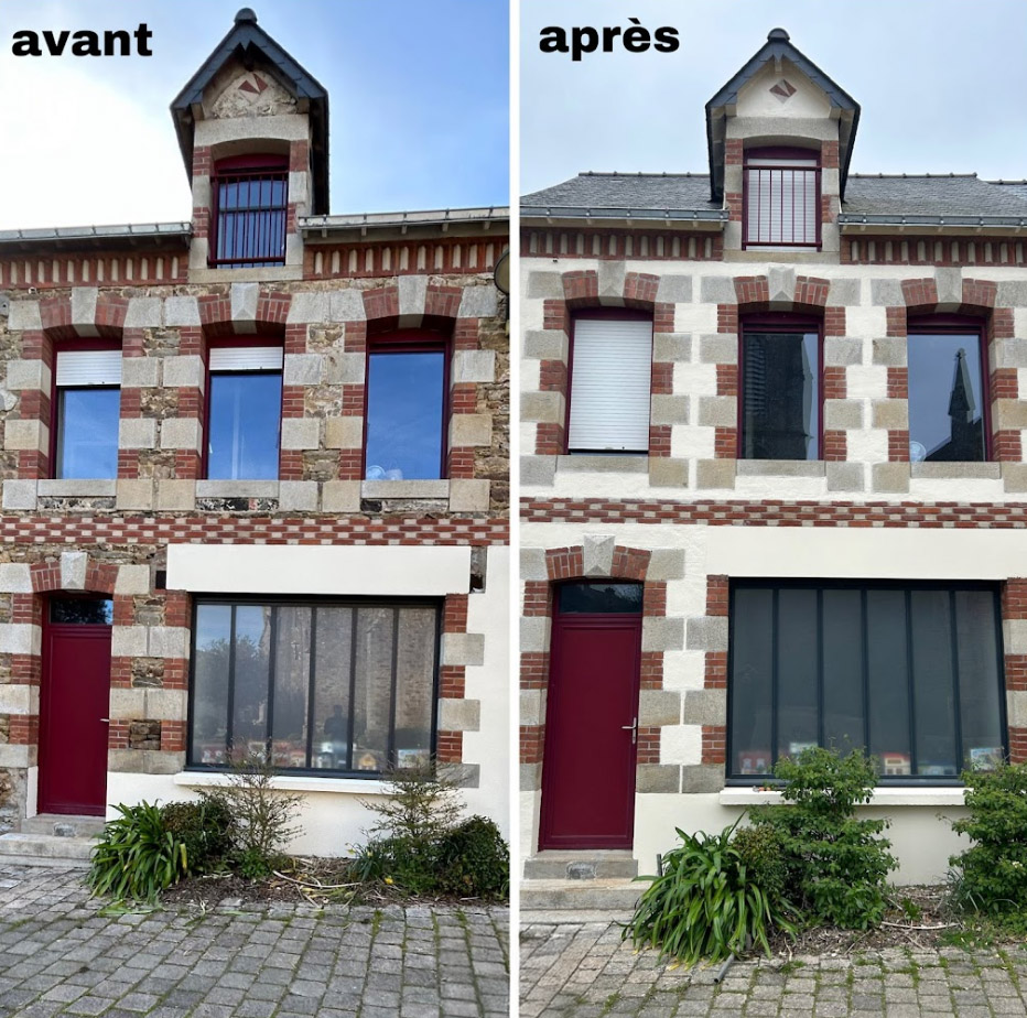 Enduits et rejointoiements extérieurs